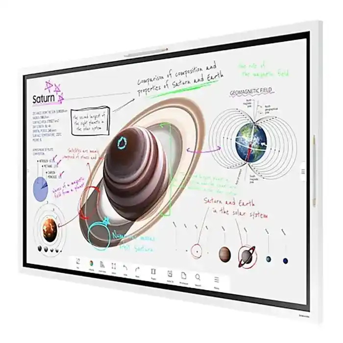 (image for) Samsung 55" WM55B 4K UHD Flip Pro Interactive Whiteboard Touch Display